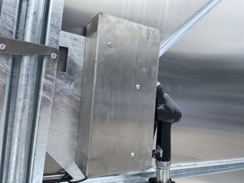 Zapfventilhalterung mit Ein/Aus-Schalter für Automatik-Zapfventil NW 19 – für 230 V Pumpen Diesel Abfüllplatz