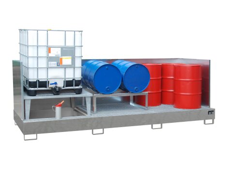 Auffangwanne AWA 31/SW – für 3×1000 l...