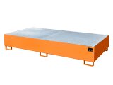 Auffangwanne AW 1000-2/PE – für 2×1000 l IBC mit PE-Einsatz & Gitterrost