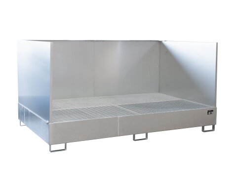 Auffangwanne AW 1000-10F/SW max. 10x200l oder 2x1000l IBC...