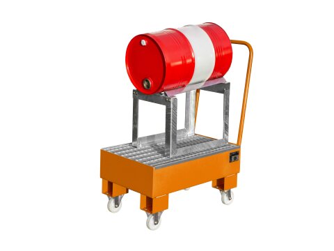 Fahrbare Auffangwanne AW 60-1 SRF max. 1x60l liegend...