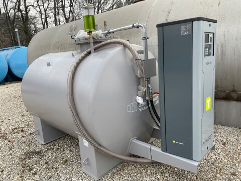 Stahltank doppelwandig oberirdisch 5.000 Liter