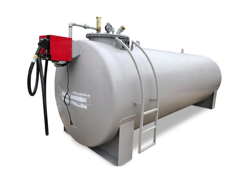 Stahltank doppelwandig oberirdisch 10.000 Liter