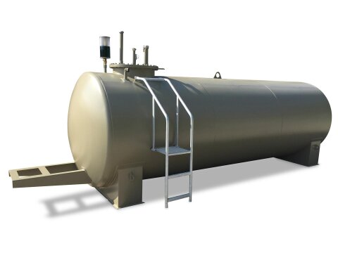 Stahltank doppelwandig oberirdisch 10.000 Liter