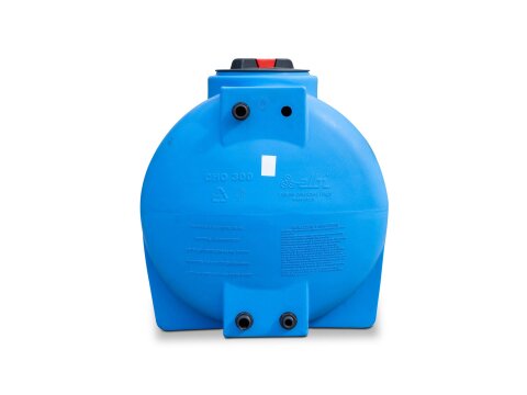 Wasserfass 500 Liter PE oberirdisch liegend