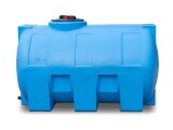 Wasserfass 500 Liter PE oberirdisch liegend