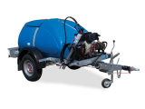 Wasserfass Anhänger 1100 l – mit Diesel-Hochdruckreiniger