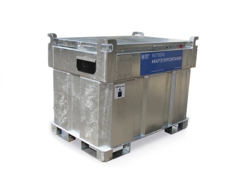 Mobile Benzintankstelle aus Stahl – doppelwandig & verzinkt | 330–3.000 Liter