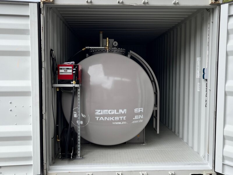 FuelTainer 10.000 l – Tankstellencontainer & Dieseltank mit Zapfanlage, WHG- & AwSV-konform
