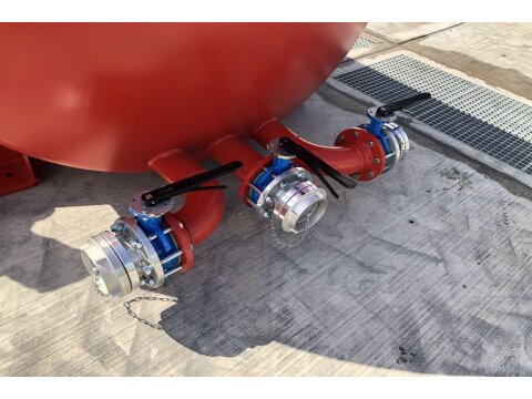 Tanklifter 11.000 Liter – Abrollbehälter Löschwasser für Feuerwehr aus S235JR-Stahl