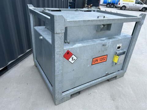 Mobile Tankstelle Diesel 950 l – verzinkter...