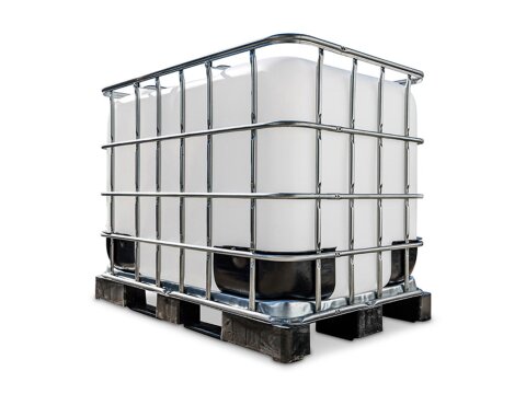 IBC Container 1.000 Liter – Gitterbox Wassertank...
