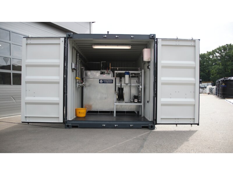 FuelTainer 6000 Liter Tankstellencontainer für Benzine & Flugkraftstoffe