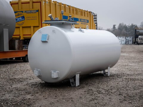 Stahltank doppelwandig oberirdisch 3.000 Liter