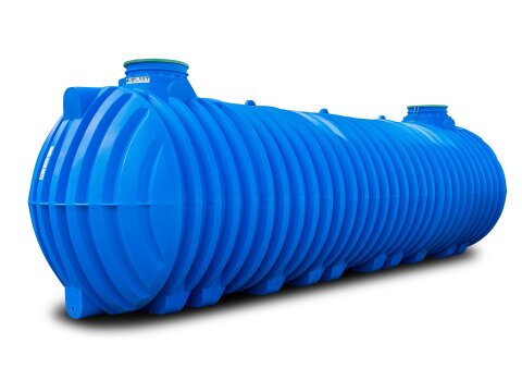 Löschwassertank 10.000l bis 50.000l unterirdisch – PKW-befahrbar & DIN 14230  PE Kunststoff Komplettset