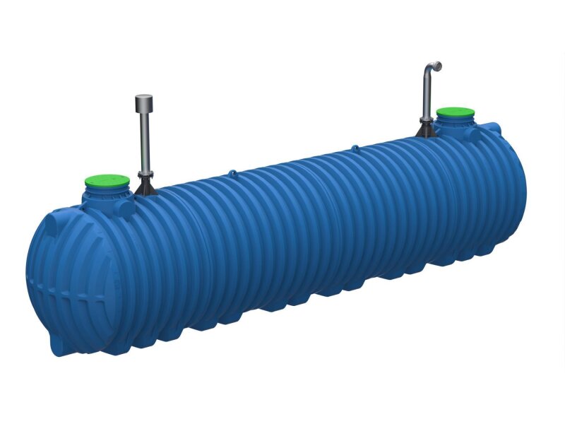Löschwassertank 20.000 Liter PE unterirdisch PKW befahrbar nach DIN 14230