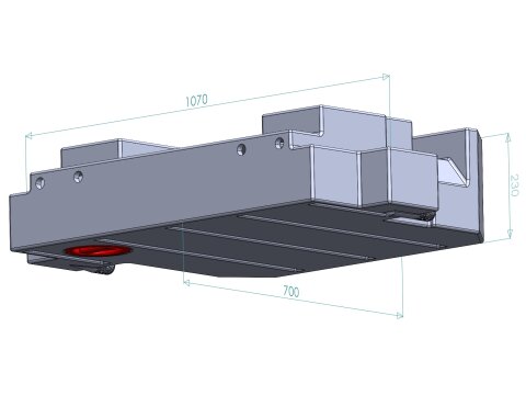 Wohnmobil Abwassertank Unterflur 95 Liter Wohnwagen Caravan Camper für Sprinter, Crafter, TGE (ab Modell 2017)
